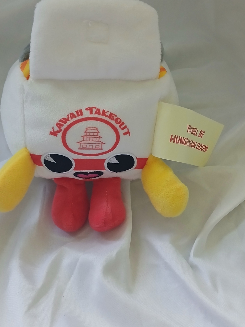 Kawaii Takeout Plush Toy Chinese Food Box Character Stuffed  K-Pop 7"